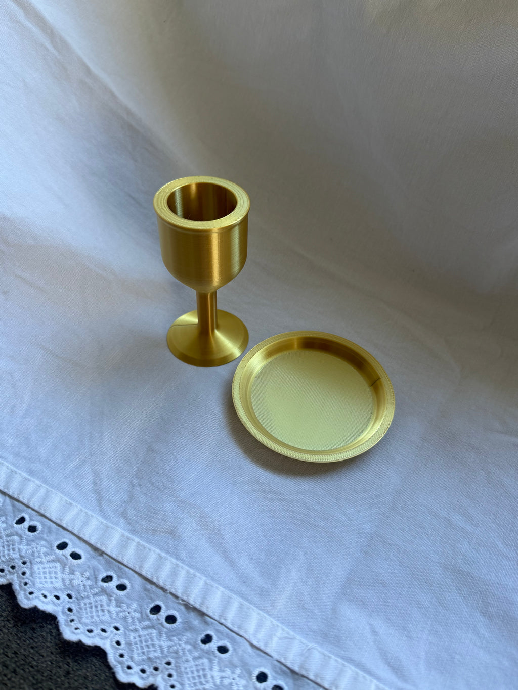 Large Child-Size Chalice & Paten Set